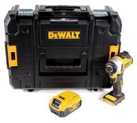 Llave de impacto sin cable DeWalt DCF 809 NT 18 V Li-Ion sin escobillas en caja T-STAK + 1 batería de 5,0 Ah - sin cargador