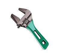 Llave de mango corto: herramienta ajustable de gran apertura, llave de acero multifuncional para taller de garaje en casa, equipo de herramientas de mano, herramienta de reparación y mantenimiento