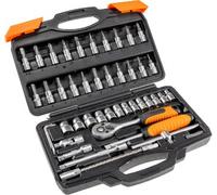 Llave de socket y broche, 46 piezas 4250416341303
