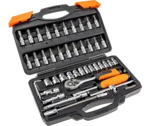 Llave de socket y broche, 46 piezas 4250416341303