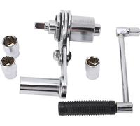 Llave de torsión multiplicadora de 1/2 pulgada para aflojar tuercas, con una relación de transmisión de 1:16. Desatornillador de tuercas de neumáticos para automóviles, con boquillas de 17 mm, 19 mm y