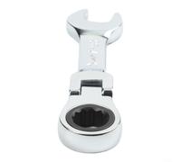 Llave de trinquete ajustable, mango corto para mini llave de extremo abierto, herramienta compacta de liberación rápida para trabajos mecánicos de espacio reducido (11 mm)