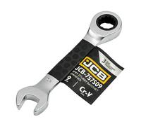 Llave de trinquete combinada jcb 9 mm, acero cr-v, mecanismo de trinqu