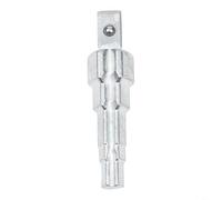 Llave de trinquete de acero al carbono para extracción de núcleo de válvula en válvulas de radiador estándar utilizadas en sistemas de calefacción central y agua caliente (juego de 2 piezas)