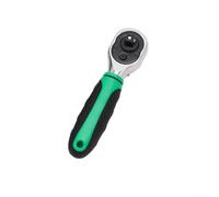 Llave de trinquete de dirección reversible con engranaje de precisión de 72 dientes, mínimo giro de 5 grados, funciona con enchufes de 1/4 3/8 1/2 pulgadas (6,35 mm)