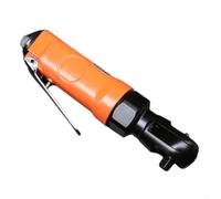 Llave de trinquete neumática de 1/4 pulgadas, herramienta neumática, llave dinamométrica 25-45 N.M, 165 rpm, dirección ajustable, carcasa de metal de plástico naranja