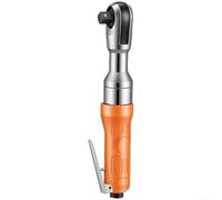 Llave de trinquete neumática industrial de 1/2 pulgada de alto par de torsión, herramienta de aire de acero resistente para reparación de automóviles, garaje, taller, mecánico, naranja, negro, 100 nm