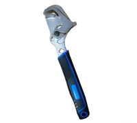 Llave de tubo ajustable fabricada con acero al cromo vanadio con función de autoajuste y rango de mandíbula de 10 a 44 mm para uso