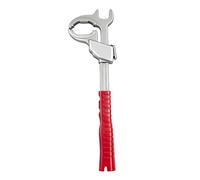 Llave de tubo ajustable - Mordaza ancha de aluminio ABS de 86 mm en forma de C, herramienta multifunción con mango antideslizante autoajustable | para armarios de baño HVAC, reparación