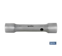 Llave de tubo doble boca 16-17