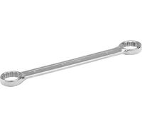Llave de tubo doble con anillo plano Bahco, 17 mm x 19 mm, cromada, 170 mm