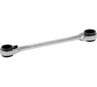 Llave de vaso combinada Bahco, de 4 a 7 mm, cromada, 115 mm