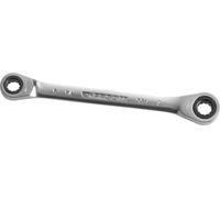 Llave de vaso combinada recta FACOM, 17x19 mm