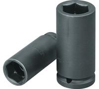 llave de vaso de 82 mm para tornillos hexagonales de 22 mm con cuadradillo de 1/2" (12,5 mm)