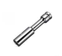 Llave de vaso hexagonal de 1/2 pulgada para aplicaciones de destornillador de impacto con múltiples tamaños métricos 8, 10, 12, 13, 14, 17, 19 mm (17 mm)