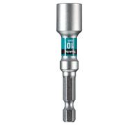 Llave de vaso imantada Impact Premier, Hex 10 x 65 mm, 1/4"E-03470 Makita