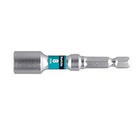 Makita Llave de vaso imantada Impact Premier, Hex 8 x 65 mm, 1/4" E-03464