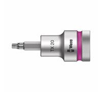 Llave de vaso torx Wera 8767 HF Zyklop 1/2 diámetro 20 mm longitud 60 mm (se ve