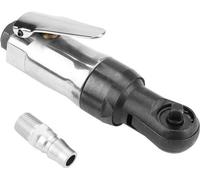 Llave dinamométrica neumática de tipo "ratel", con cuerpo de aluminio y alojamiento cuadrado de 1/4 y 3/8 de pulgada