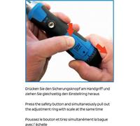Llave dinamométrica SW-Stahl 03876L, 3/4 de pulgada, 110-550 Nm. Accionamiento cuadrado de 3/4'. Llave dinamométrica para automóviles, 3/4'. Llave dinamométrica para cambio de neumáticos