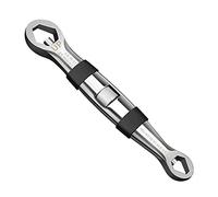 Llave doble universal, 23 en 1, multifuncional, ajustable, de 1/4 a 3/4 pulgadas, 7 mm a 19 mm