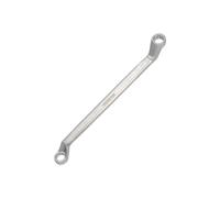 Llave estrella acodada plus acero cromo vanadio 10x11 din 838. llave doble boca acodada, llave fija estrella acodada