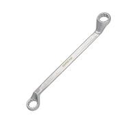Llave Estrella Acodada Plus Acero Cromo Vanadio 18x19 DIN 838. Llave Doble Boca Acodada, Llave Fija Estrella Acodada