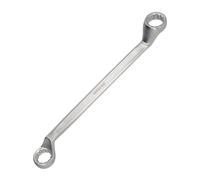 Llave estrella acodada plus acero cromo vanadio 21x23 din 838. llave doble boca acodada, llave fija estrella acodada