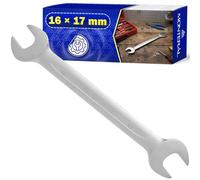 Llave Fija de Doble Boca 16x17mm - Llave Plana Acero al Cromo-Vanadio CrV | MONTERAL