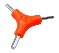 Llave hexagonal bi-ke en forma de Y | Herramienta de llave triangular de 3 vías | Llave hexagonal de acero de 3 mm, 4 mm, 5 mm para reparaciones de dos ciclos