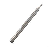 Llave hueca resistente hecha de acero inoxidable con revestimiento de electroforesis para instalación superior en tuberías y tachuelas, color plateado, 250 mm (14 x 200 mm)