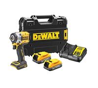 DeWALT Llave de impacto DCF921E2T 18V 1/2" 406 Nm sin escobillas 2x1,7Ah POWERSTACK maletín TSTAK