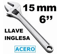 LLAVE INGLESA AJUSTABLE,ACERO INOXIDABLE,CM,FESPU