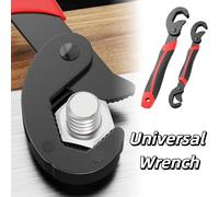 Llave Inglesa Ajustable de Acero con Alto Contenido de Carbono, Multifuncional, Portátil y Resistente al Desgaste Large size