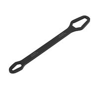 Llave inglesa autoajustable de doble extremo, herramienta de acero cromado de doble cabezal ajustable para reparación de automóviles y mantenimiento del hogar de 8 a 22 mm.