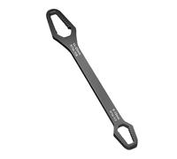 Llave multifunción - Herramienta de desbloqueo de doble extremo | Agarre con bloqueo automático metal 22 cm bloqueo rueda universal automotriz moto bicicleta hidráulica doméstica Industr