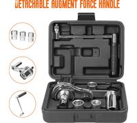 Llave multiplicadora de torque torsional de 1/2", herramienta para facilitar el trabajo y remover tuercas de rueda, ideal para desmontar neumáticos de automóvil. Máximo torque: 680 Nm