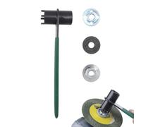 Llave para Amoladora Angular Extremos Vaso Hexagonal Acerados con 4 Garras