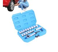 Llave pequeña genérica | Llave miniatura resistente con,Trinquete de corte rápido, para coche casa fábrica mecánica motocicleta taller bicicleta