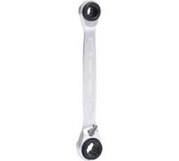 Llave poligonal de trinquete doble reversible 4 en 1 GEARplus KS Tools, métrica