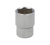 Llave vaso 1/2'' hexagonal 20 mm. perfil de 6 caras. acero cromo vanad