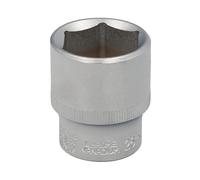Llave vaso 1/2 hexagonal 26 mm. perfil de 6 caras. acero cromo vanadio, aristas redondas