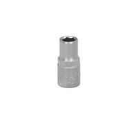 Llave vaso 1/4' hexagonal 6 mm. perfil de 6 caras. acero cromo vanadio