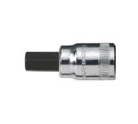 Llave vaso 1/4 punta allen 6mm