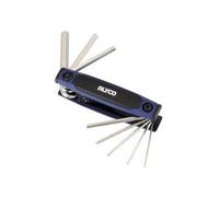 Llaves Allen ALYCO Juego 8 Pz Tipo Navaja 1.5-8 mm Mango Bimaterial