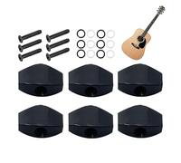 Llaves de Afinación para Guitarra Eléctrica Juego de 6 Piezas con Botones