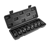 Llaves de impacto Torx de 1/2", juego de 8 piezas.