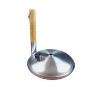 Llazsybz Sartén 16 Cm Diámetro Antiadheren Sartén con Mango Madera Compacta para Desayunos Rápidos, Cocina Diaria, Con Tapa