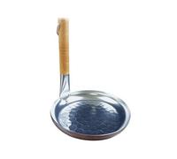 Llazsybz Sartén 16 Cm Diámetro Antiadheren Sartén con Mango Madera Compacta para Desayunos Rápidos, Cocina Diaria, Sin Tapa