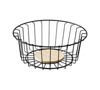 Llazsybz, Soporte para Cápsulas de Café con Base de Madera, Ahorra Espacio, Multifuncional, Elegante, Almacenamiento de Verduras, Cuenco para, tal como se describe, 25cm X 9.5cm